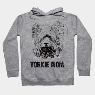 Yorkie Mom - Yorkshire Terrier Dog Mom Hoodie